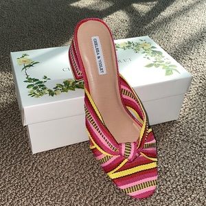 Chelsea & Violet mule